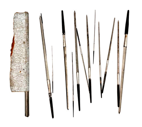Set miniature needle - set, of