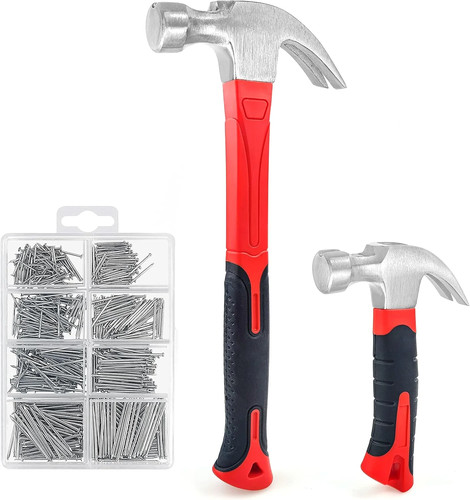 Hammer set 8oz 16oz claw - set,,