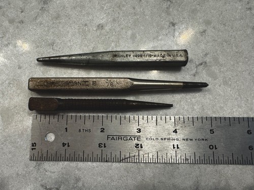 Vintage nail punch tools - vintage,