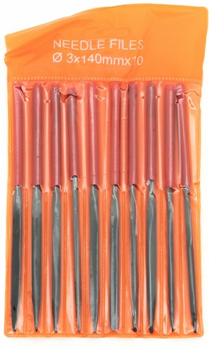 10pc needle file set assorted - file,